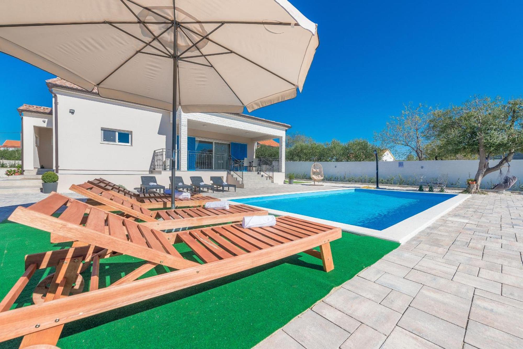 Villa Tara Zadarvillas Tinj Buitenkant foto