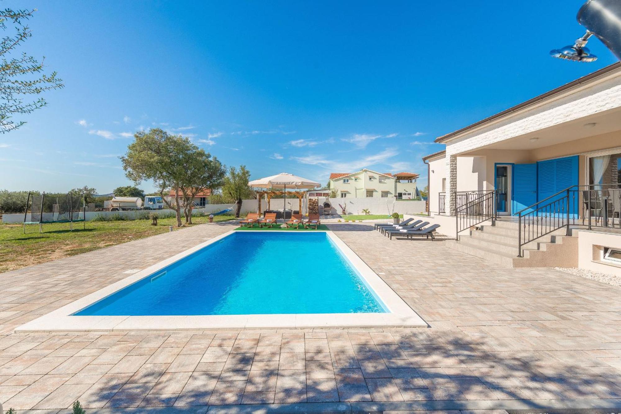Villa Tara Zadarvillas Tinj Buitenkant foto